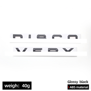 Suitable for Land <strong>Rover</strong> Discovery hood lettering, front English, Chery Land <strong>Rover</strong> rear tailgate Discovery <strong>badge</strong> - Product Image 6