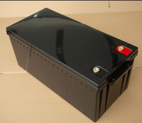 Boîte de rangement de batterie au lithium EV prismatique en plastique ABS 12V personnalisée en usine étanche pour accessoires de batterie