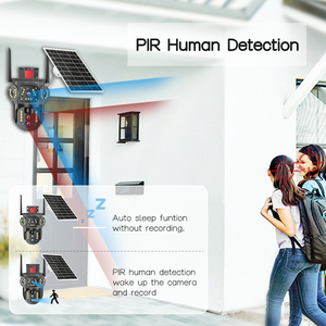 กล้องวงจรปิด PTZ ราคาประหยัด สำหรับภายนอกอาคาร ซูม 10 เท่า ติดตามมนุษย์ด้วย AI เสียงสองทาง กันน้ำ IP66 ไร้สาย WiFi 6MP สำหรับ<span class=keywords><strong>บ้าน</strong></span> - Product Image 3