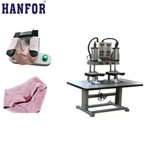 Panty side seam hot melt press machine HF-250608