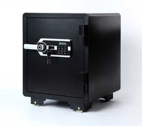 Caja fuerte ignífuga de 1 hora, caja fuerte biométrica digital antifuego resistente al fuego caja de seguridad digital para el hogar grande