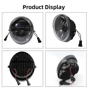 Faro LED para Harley Davidson V-Rod 2002-2017 - IP67 Plug & Play, Luz Alta y Baja para Muscle VRSCF Night Rod VRSCDX - Product Image 5