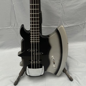 Guitare électrique <span class=keywords><strong>Axe</strong></span> Bass Shape Rock Punk Style, qualité sonore explosive, corps monobloc en stock - Product Image 4