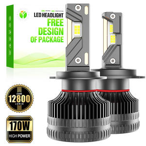 Kits de Actualización LED Automotrices Virales de Alta Potencia 170W 12800Lm 6500K 12-24V H11 A10 para Dropshipping Global y Comercio Electrónico - Product Image 1