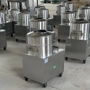 Machine à éplucher automatique commerciale pour patates douces et gingembre, petite machine domestique en acier inoxydable pour nettoyer et éplucher les pommes <span class=keywords><strong>de</strong></span> <span class=keywords><strong>terre</strong></span> - Product Image 6