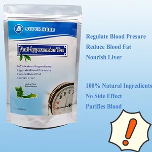 100% natural ingredients anti hypertensive tea natural tea drink to help lower high blood pressure