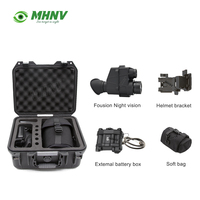 Monoculaire thermique de vision nocturne MH-F-PVS14 en promotion, étanche IP67, portable et montable sur casque