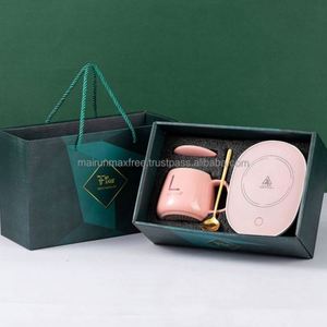 Set de Regalo de Cumpleaños, Taza de Vidrio Inteligente con Calefacción y Control de Temperatura, Personalizada con Logotipo, Impresión en Serigrafía, Taza Eléctrica de 55°C - Product Image 5