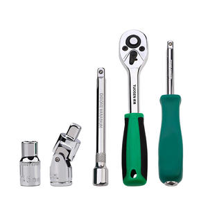 ชุดประแจบล็อก Tuosen ขนาด 1/4 นิ้ว เมตริก ทอร์กซ์ หัวหกเหลี่ยม พร้อมด้ามต่อและประแจวงล้อ - Product Image 5