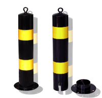 固定 & 取り外し可能なスチールロードパーキングデリニエーターポスト - Product Image 2