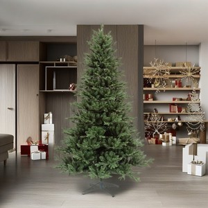 Cây thông Noel nhân tạo pha trộn PE PVC, bán buôn nhà máy, tùy chỉnh, dùng trang trí khách sạn, trung tâm thương mại - Product Image 1