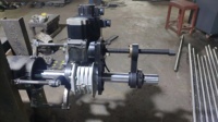 Machine à percer et à souder portable 2-en-1, 55-260 mm, 3 kW, servo, 220 V, pour la construction et la réparation