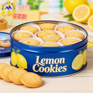 Biscuits au <span class=keywords><strong>citron</strong></span> les plus vendus, fabrication de snacks, emballage bleu, biscuits délicieux, Keks, biscuits de luxe de petite taille et de qualité supérieure - Product Image 1