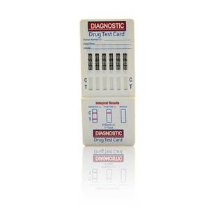 Kit de Prueba de <span class=keywords><strong>Drogas</strong></span> en Orina, Kits de Prueba de Orina DOA, Panel de Prueba de Orina para THC, COC, AMP, BAR, BZO, MOP, Tarjeta de Prueba de Orina - Product Image 3