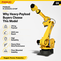 Robot industriel FANUC R-2000iC/210F 210 kg 2655 mm 6 axes pour la manutention lourde et l'automatisation de la soudure par points