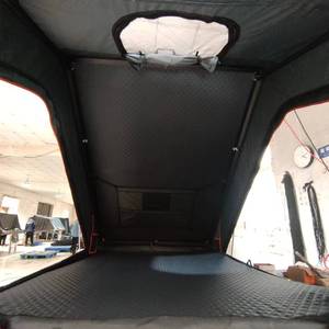 <span class=keywords><strong>Promotion</strong></span> OEM extérieur 4 personnes polycoton imperméable 4x4 tout-terrain voyage pliable Camping coque dure <span class=keywords><strong>toit</strong></span> aluminium voiture tente - Product Image 3
