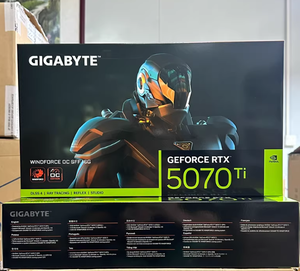 การ์ดจอ RTX 5070 Ti 16GB GDDR7 3X OC Fan สำหรับเล่นเกมและเวิร์กสเตชัน 256 บิต PCI 4.0 16X DirectX 12 2497MHz RTX 5070 Ti - Product Image 2