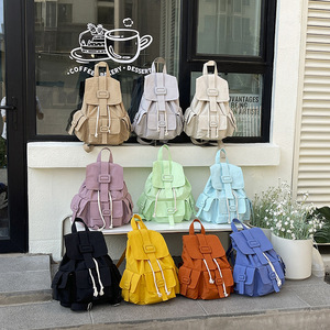 Du lịch xách tay phụ nữ không thấm nước vải sang trọng Ba lô Trọng lượng nhẹ siêu nhẹ vai Túi nữ SINH VIÊN ĐI làm lớp cô gái - Product Image 3