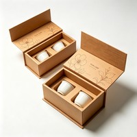 Boîtes cadeaux magnétiques de luxe en gros, boîtes en papier pour articles de boisson, emballage personnalisé