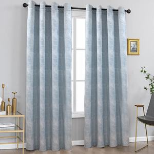 Vendita calda tessuto in poliestere personalizzato rosa blu Beige <span class=keywords><strong>verde</strong></span> stampato parasole oscurante camera <span class=keywords><strong>da</strong></span> letto tende <span class=keywords><strong>da</strong></span> finestra per la casa - Product Image 4