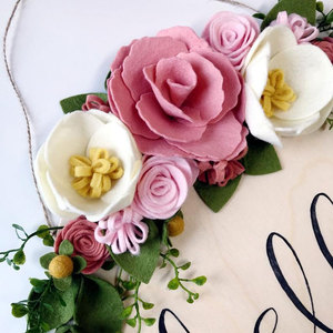 Kit artisanal de fleurs en feutre 3D pour enfants, nouveau design, fait à la main, usine, vente en gros, - Product Image 6