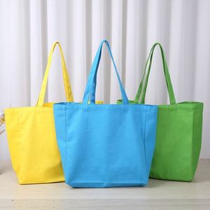 Bolsa de Compras de Lona Orgánica Personalizada con Logotipo, Ecológica, Reciclable, Reutilizable, Lisa, para Viajes - Product Image 2