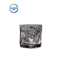 Mug en verre sans plomb de 200 ml, classique, résistant à la chaleur, pour la rentrée scolaire, le bureau, le restaurant, passe au lave-vaisselle