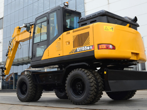 Excavadora de cadenas SY155W de 15.5 toneladas con alto retorno de la inversión, miniexcavadora a precio asequible - Product Image 2
