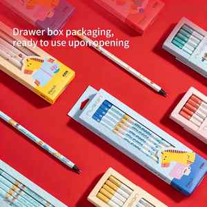 Crayons hexagonaux NuSign NS683-2B HB, édition limitée Année du <span class=keywords><strong>Cheval</strong></span>, 120 crayons 2B - Product Image 3