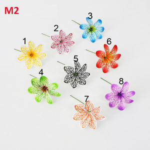 Fleurs artificielles en mousse <span class=keywords><strong>de</strong></span> frangipanier hawaïen en gros, fleurs colorées pour la décoration <span class=keywords><strong>de</strong></span> la tête <span class=keywords><strong>de</strong></span> la mariée - Product Image 3