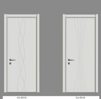 Portes de chambre à coucher intérieures de haute qualité de luxe en Chine GA20-104 joli bois Australie design irrégulier moderne populaire pour une bonne vente