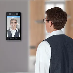 Riconoscimento facciale macchina biometrica per presenze, telecamera 4g sim card sistema di controllo accessi porta riconoscimento facciale