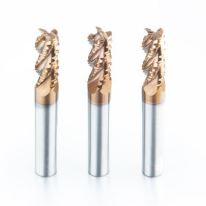 HRC55&deg; Customized OEM Rough Leather Milling Cutter Steel Carbide <strong>End</strong> <strong>Mill</strong> for Corrugation Rough Machining - Product Image 5