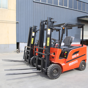 पोर्टेबल इलेक्ट्रिक 4-वे लिफ्ट ट्रक छोटे 1 टन 1.5 टन 2 टन 4 टन फोकलिफ्ट - Product Image 1