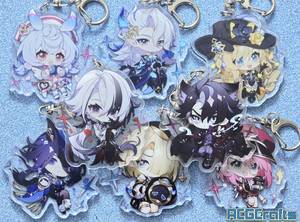 OEM ODM Anime Genshin Impact Fontaine Personnage Acrylique ou Support 13 Personnages Escoffier Furina Neuvillette Wriothesley - Product Image 6