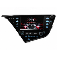 Gerlish Android video untuk Toyota Camry 8 XV 70 2017 - 2020 navigasi mobil WIFI GPS DSP Radio Multimedia Player stereo