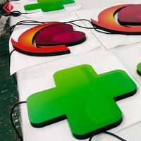 GZDEAR Fabricant personnalisé LED 3D Outdoor Metal Mini Letter Signage Stainless Steel Letter Signs pour les entreprises