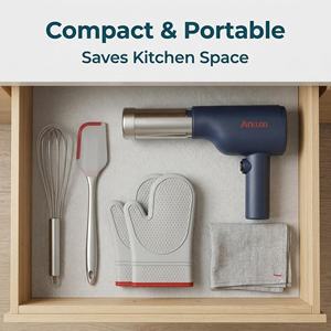 Máquina para Hacer Idiyappam Insta <span class=keywords><strong>Mami</strong></span>, Automática, Eléctrica, Portátil, para Hacer Pasta y Fideos, con Batería de 1500 mAh, Capacidad de 200 g - Product Image 6