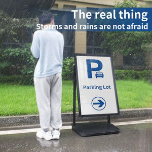 Maßgefertigter Langlebiger Windbeständiger Posterständer |   Aluminium A-Rahmen Einfach Aufzubauendes Einseitiges Display |   Werbezwecke |   BOZE - Product Image 5