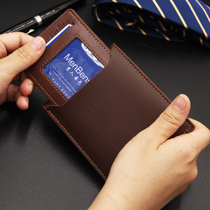 Newest Personality Wholesale Pu Leather Waterproof Letter Pattern <strong>Money</strong> Clip Short Men <strong>Wallets</strong> - Product Image 6