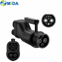 Adaptateur/Convertisseur de chargeur rapide EV 300A GB/T vers CCS2 200 kW DC pour ID4 ID6
