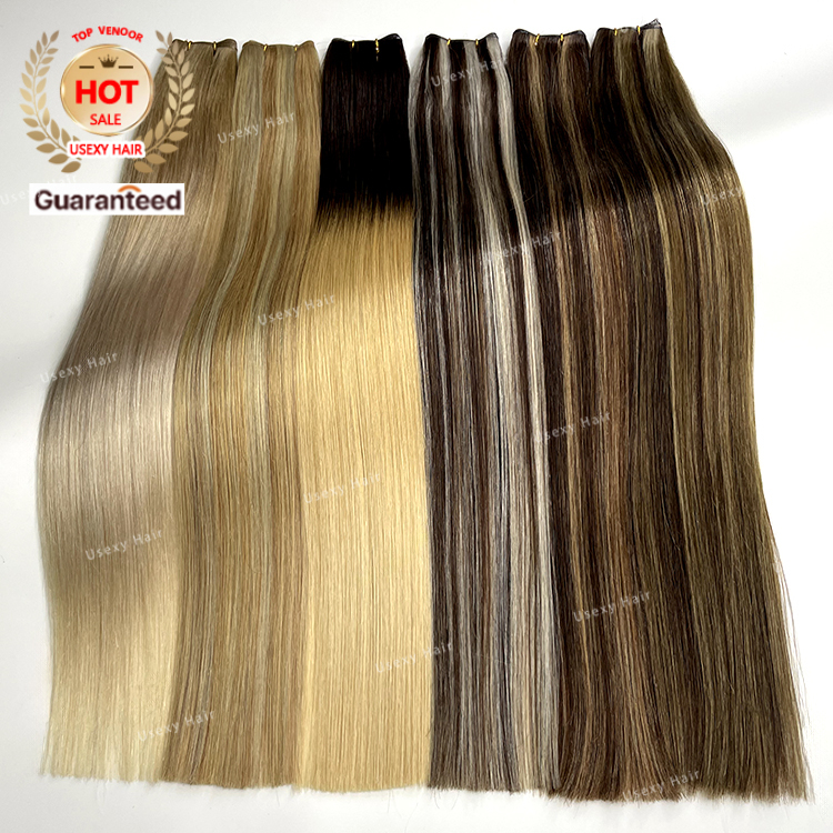Russian Virgin Luxury Hair Extensions Thin