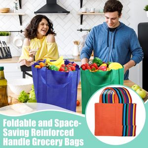 Bolsa de Compras Reutilizable de Tela No Tejida con Logotipo Personalizado, Ecológica para Minoristas, Supermercados y Proveedores Mayoristas - Product Image 4