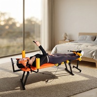 Lit de traction électrique intelligent pour la colonne vertébrale, équipement de fitness à domicile, machine de stretching chiropratique cervicale et lombaire pour le dos, appareil de croissance