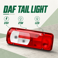 Feu arrière de camion HSSH DAF XF 12V 24V, type ampoule, feu combiné arrière gauche/droit avec buzzer en option