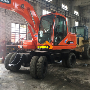 Excavatrice sur pneus d'occasion DAEWOO Doosan Dx140W/150W DH150-7/Dh150LC-7/150W-7 d'origine Corée du Sud à vendre - Product Image 4