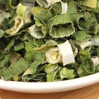 D016 Highkey Flocons d'oignon vert déshydratés en vrac sous vide, légumes séchés naturels (oignon, poireau) pour nouilles instantanées
