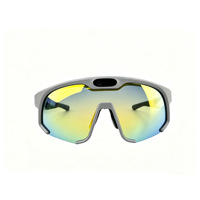 Lunettes Intelligentes avec Caméra HD 12MP, IA Sportive, Vidéo 4K, Photo Anti-Tremblement, Communication Vocale, TR90, pour Cyclisme, Course à Pied et Randonnée en Extérieur
