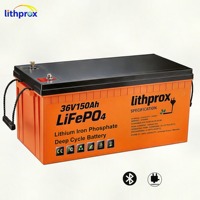 Batterie pour trottinette électrique 36V150AH 5.4KWh, technologie LFP avancée, charge équilibrée, sûre et stable pour trottinettes électriques pour personnes âgées, certifiée CE FCC RoHS