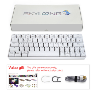 Interrupteurs optiques Gateron <span class=keywords><strong>SK64</strong></span>, touches double injection, RGB, claviers mécaniques de jeu 60% pour fabricant - Product Image 6